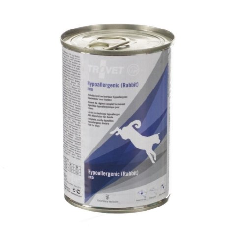 TROVET RRD Hypoallergenic - Rabbit (dla psa) 400g - puszka Trovet