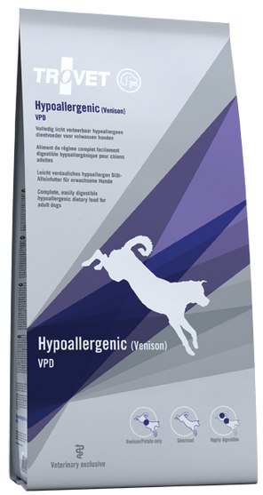 TROVET VPD Hypoallergenic Venison Dla Psa 3kg Trovet