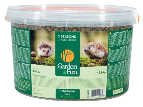 Vitapol Garden&Fun Karma Dla Jeży Wolnożyjących 3 Pory Roku 1,6kg Vitapol