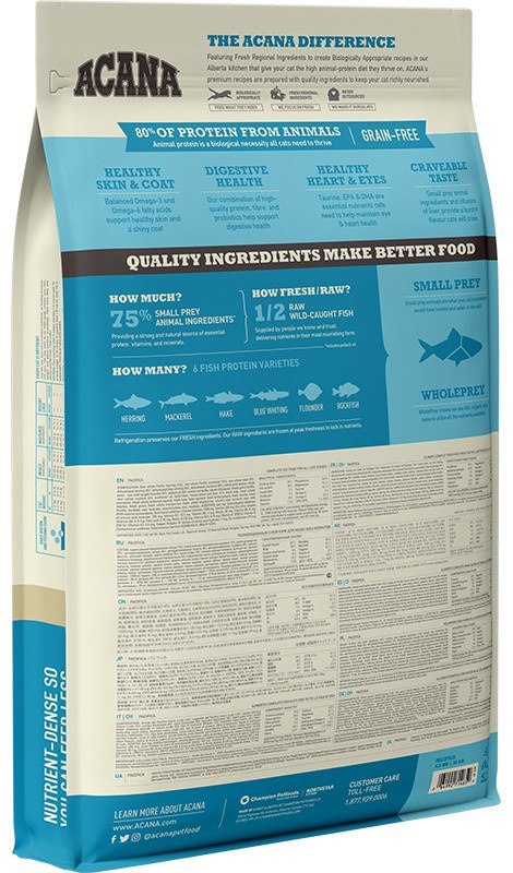 Acana Pacifica Cat 4,5kg Acana