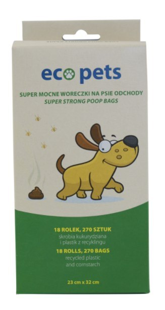BECO PETS Ekologiczne Worki Na Odchody 270szt. Beco Pets