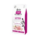 Brit Care Cat Grain-Free Kitten Healthy Growth & Development Z Kurczakiem I Indykiem 7kg Brit