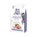 Brit Care Cat Grain-Free Sterilised Weight Control Z Kaczką I Indykiem 7kg Brit