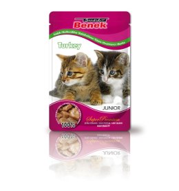 CERTECH-SUPER BENEK Junior Cats Z Indykiem 100g Certech-Super Benek