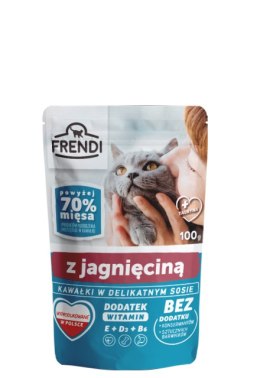 Frendi Kawałki W Delikatnym Sosie Z Jagnięciną 100g Frendi