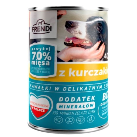 Frendi Kawałki W Delikatnym Sosie Z Kurczakiem 400g Frendi