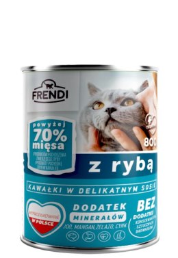 Frendi Kawałki W Delikatnym Sosie Z Rybą 800g Frendi