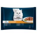 GOURMET Perle karma dla dorosłych kotów Mini Fileciki w sosie 4x85g Gourmet