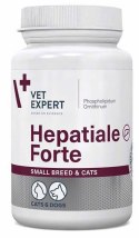 Wsparcie ątroby Hepatiale Forte Small Breed & Cats 40 kaps. VETEXPERT