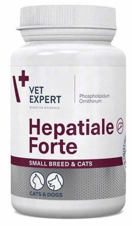 Wsparcie ątroby Hepatiale Forte Small Breed & Cats 40 kaps. VETEXPERT