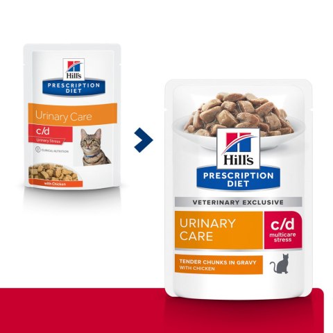 Hill's PD Prescription Diet Feline c/d Urinary Stress 85g Hills