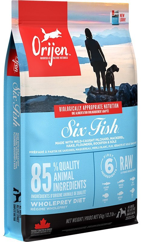 Orijen Six Fish Dog 6kg Orijen