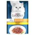 Purina Gourmet Perle Karma dla kotów mini fileciki w sosie z kurczakiem 85 g Gourmet