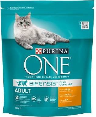 Purina One Cat Adult Z Kurczakiem Dla Kota 800g PURINA ONE