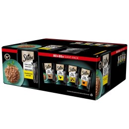 Sheba Delicacy Drobiowe Smaki W Galaretce, Z Kaczką, Z Kurczakiem, Z Drobiem, Z Indykiem 80x85g Sheba