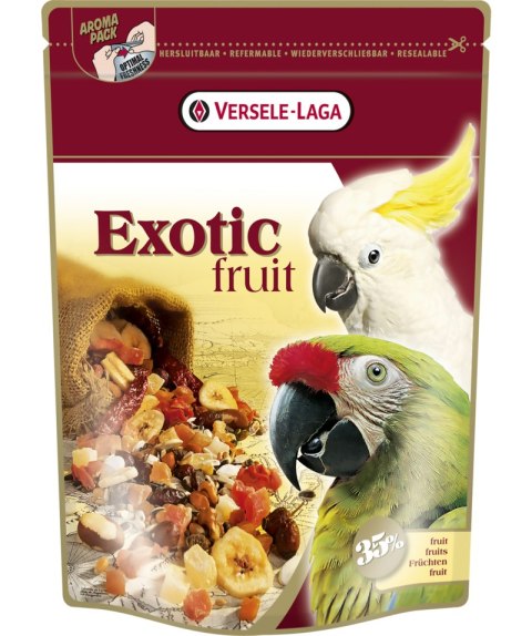 Versele-Laga Exotic Fruit Pokarm Z Owocami Dla Dużych Papug 600g Versele-Laga