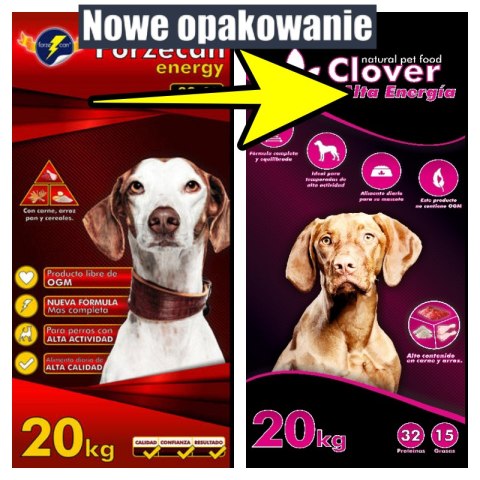 Forzecan Energy 51% mięsa BezGMO 20kg Forzecan