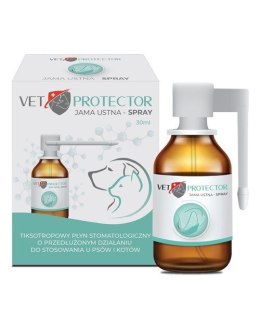 JM SANTE Polisept Vet Protector Jama Ustna Spray 30ml JM Sante