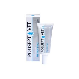 JM SANTE Polisept Vet Wound Gel Silver Pro-żelowy opatrunek dla psów i kotów 30ml JM Sante