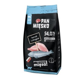 PAN MIĘSKO Kurczak Z Pstrągiem S Dla Kota 1,6kg PAN MIĘSKO