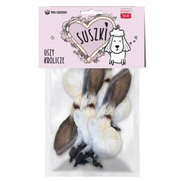 Paka Zwierzaka Suszki Uszy królicze 4 szt 120g Paka Zwierzaka