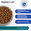 Perfect Fit™ - sucha karma pełnoporcjowa dla dorosłych kotów po zabiegu kastracji, bogata w kurczaka 7kg Perfect Fit