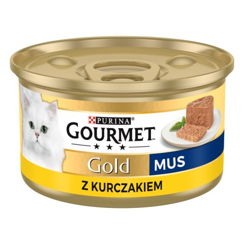 Purina Gourmet Gold mus z kurczakiem 85g Gourmet