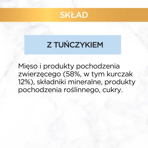 Purina Gourmet Gold mus z tuńczykiem 85g Gourmet