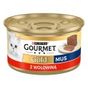 Purina Gourmet Gold mus z wołowiną 85g Gourmet