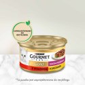 Purina Gourmet Gold z wołowiną i kurczakiem w sosie 85g Gourmet