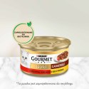 Purina Gourmet Gold z wołowiną i kurczakiem w sosie z pomidorami 85g Gourmet