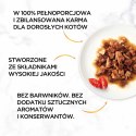 Purina Gourmet Gold z wołowiną i kurczakiem w sosie z pomidorami 85g Gourmet