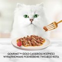 Purina Gourmet Gold z wołowiną i kurczakiem w sosie z pomidorami 85g Gourmet