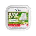 Vetexpert RAW PALEO PATE MINI puppy beef 150g - wołowina tacka RAW PALEO