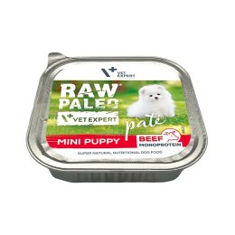 Vetexpert RAW PALEO PATE MINI puppy beef 150g - wołowina tacka RAW PALEO