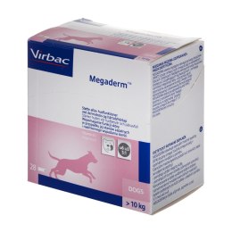 Virbac Megaderm 28x8 ml suplement diety dla psów 10-30 kg na problemy skórne Virbac