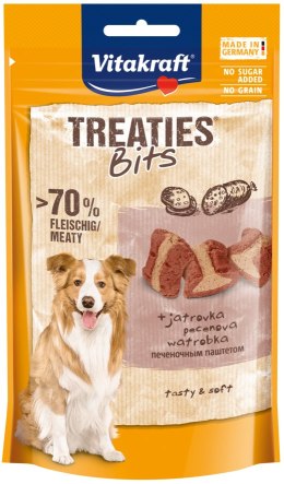 Vitakraft Treaties Bits wątróbka 120g przysmak dla psa Vitakraft