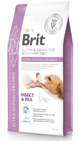 Brit GF Veterinary Diets Dog Ultra-Hypoallergenic Insect 12kg Brit veterinary