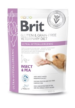 Brit GF Veterinary Diets Dog Ultra-Hypoallergenic Insect 400g Brit veterinary