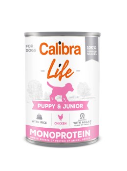 Calibra Dog Life Puppy & Junior Chicken Karma Dla Psa 400g Calibra