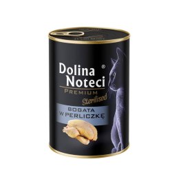 Dolina Noteci Premium Sterilised Bogata W Perliczkę Karma Dla Kota 400g Dolina Noteci