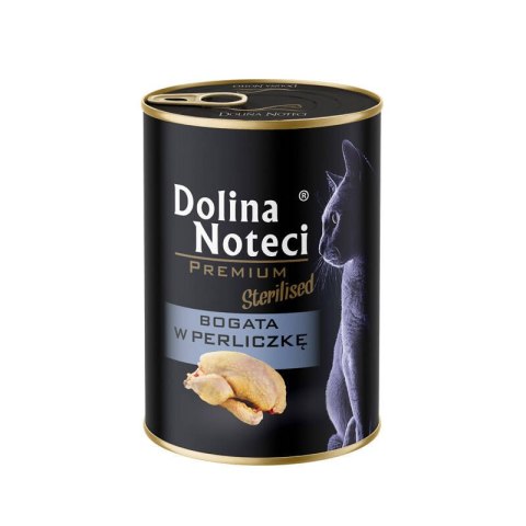 Dolina Noteci Premium Sterilised Bogata W Perliczkę Karma Dla Kota 400g Dolina Noteci