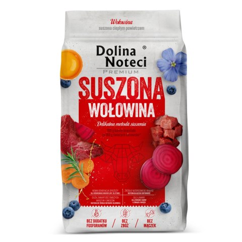 Dolina Noteci Premium Wołowina 9kg Karma Suszona Dla Psa Dolina Noteci