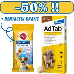 Elanco AdTab 56mg Tabletka Na Pchły I Kleszcze Dla Psów 1,3-2,5kg Elanco
