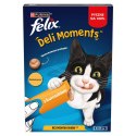 Felix Deli Moments Kremowe Przekąski Dla Kotów Z Kurczakiem 4x10g Felix