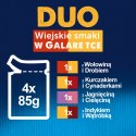 Felix Duo Wiejskie Smaki W Galaretce 4x85g Felix