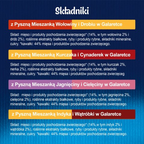 Felix Duo Wiejskie Smaki W Galaretce 4x85g Felix