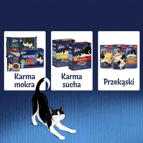 Felix Fantastic Mix Smaków W Galaretce Karma Dla Kota 44x85g Felix