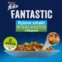 Felix Fantastic Wiejskie Smaki W Galaretce Z Łososiem I Pstrągiem 4x85g Felix