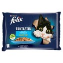 Felix Rybne Smaki W Galaretce Z Łososiem I Gładzicą 4x85g Felix
